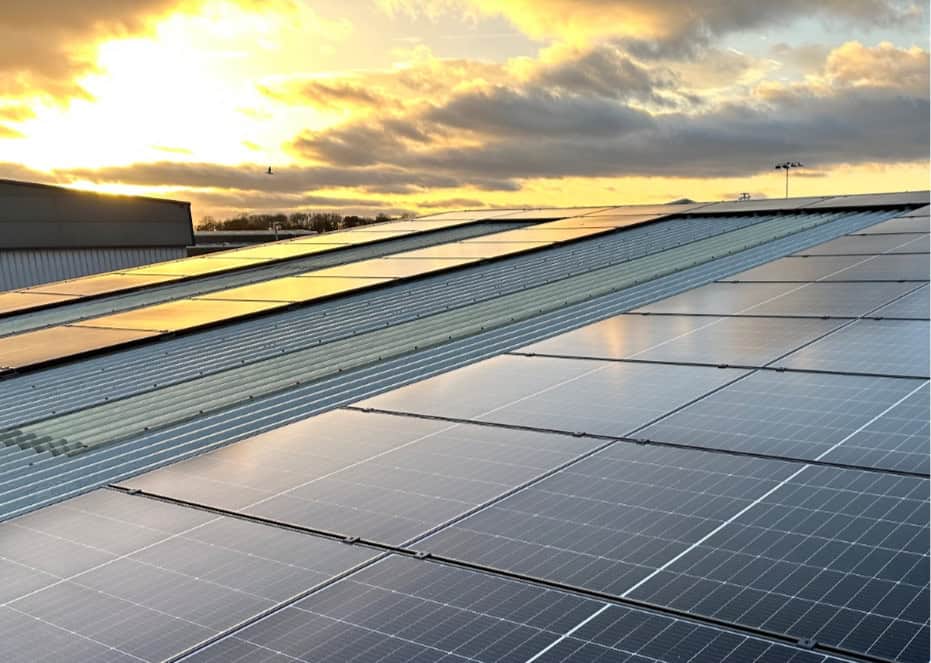 Business solar energy