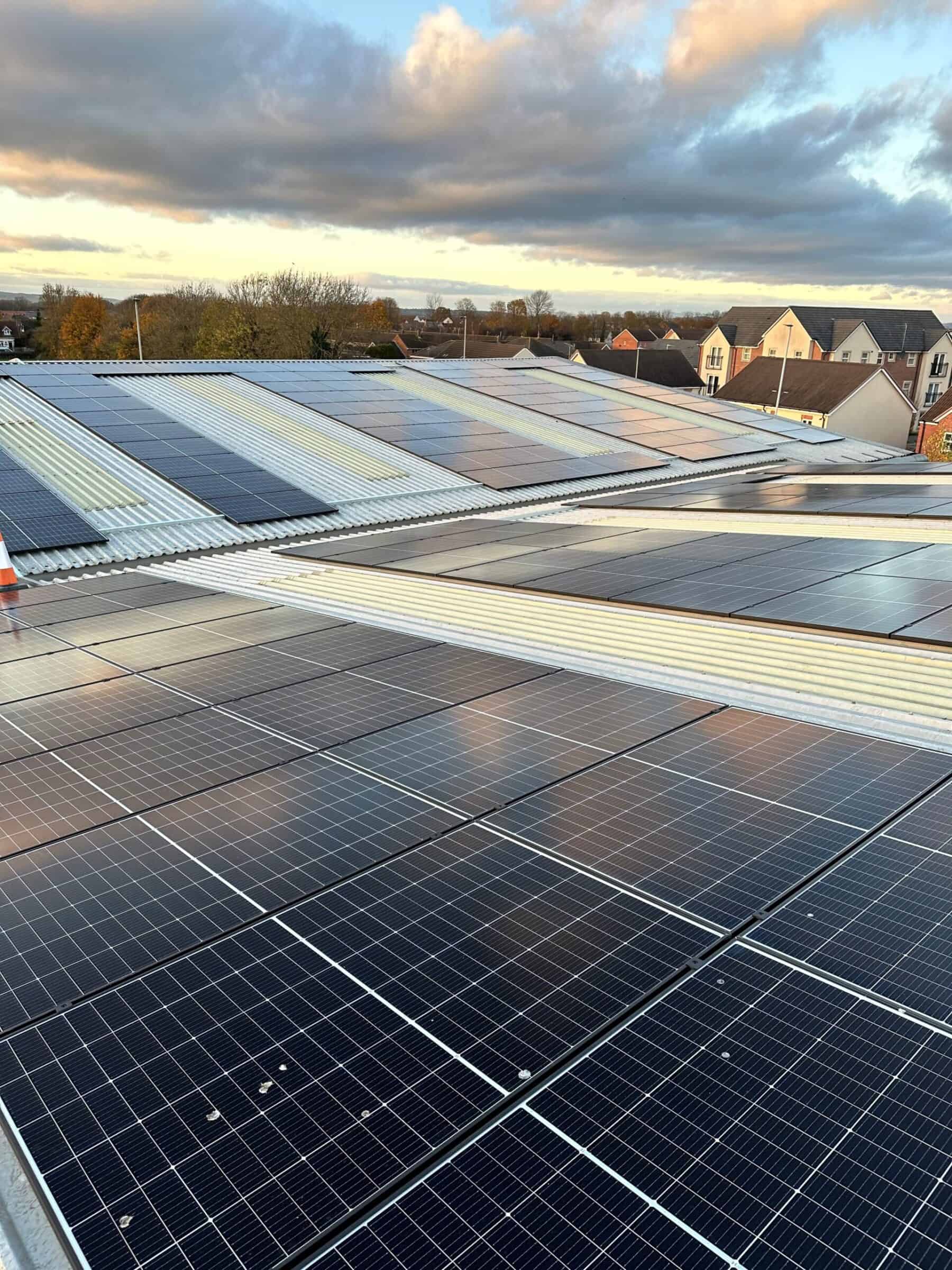 Solar panel installations