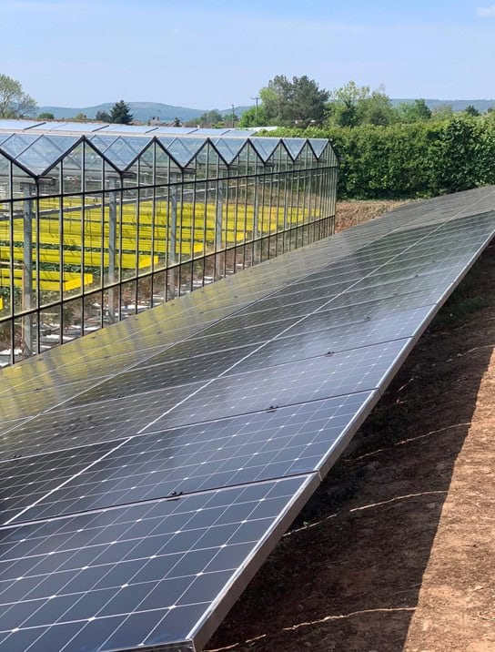 commercial solar panel installation
