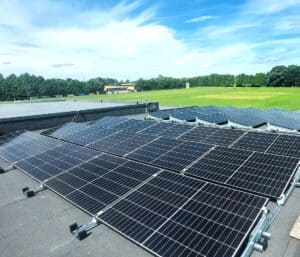 Commercial Solar Panels installations On top of Commercial Building