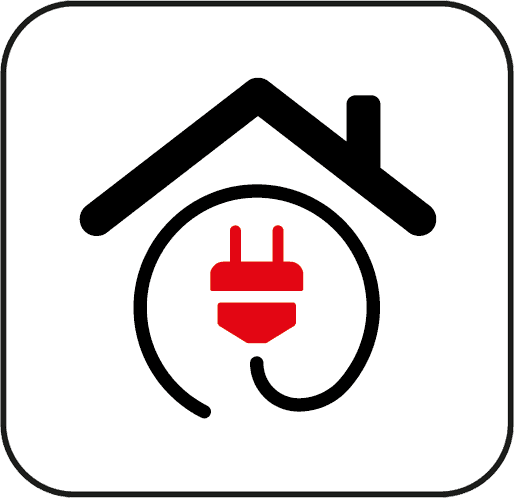 electrical residential services icon