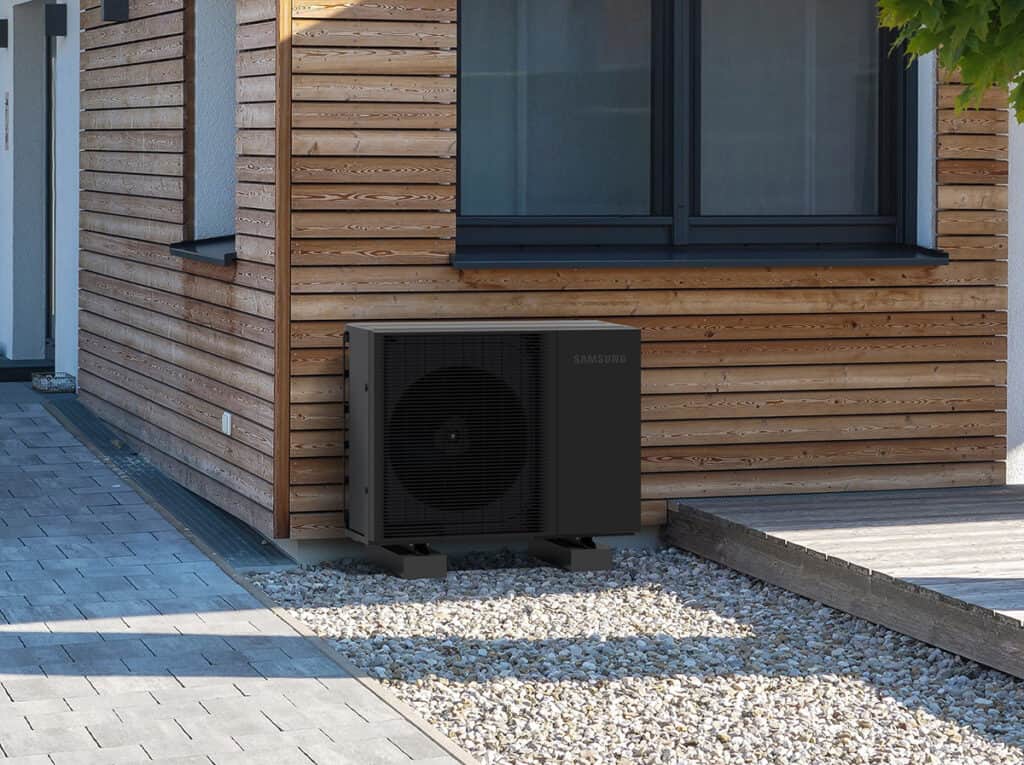 air source heat pump installation by redbridge and sons ltd
