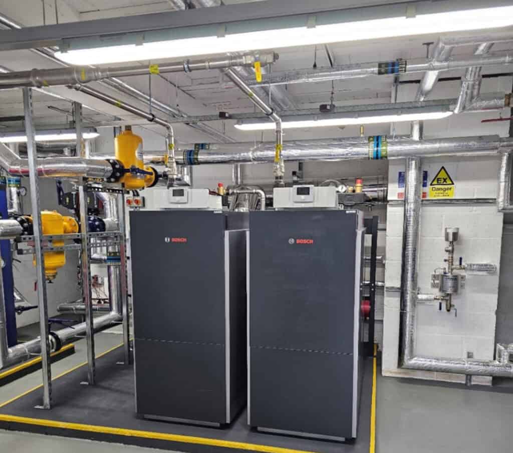 commercial plant room
