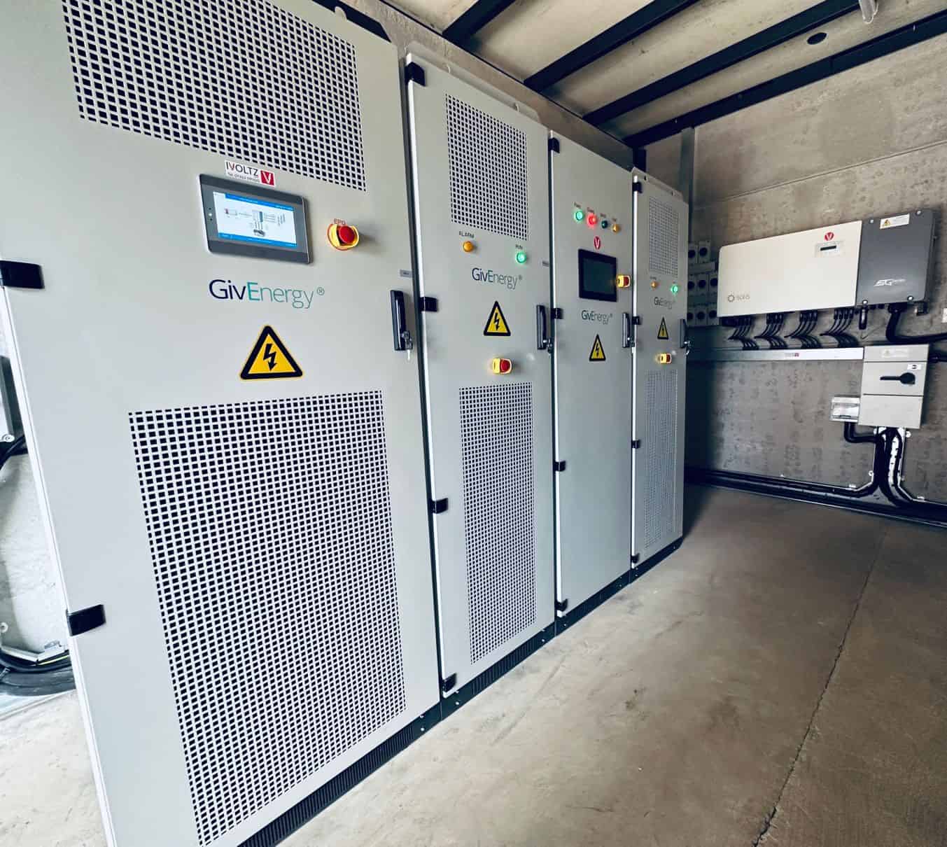 Commercial Battery Storage in Commercial building