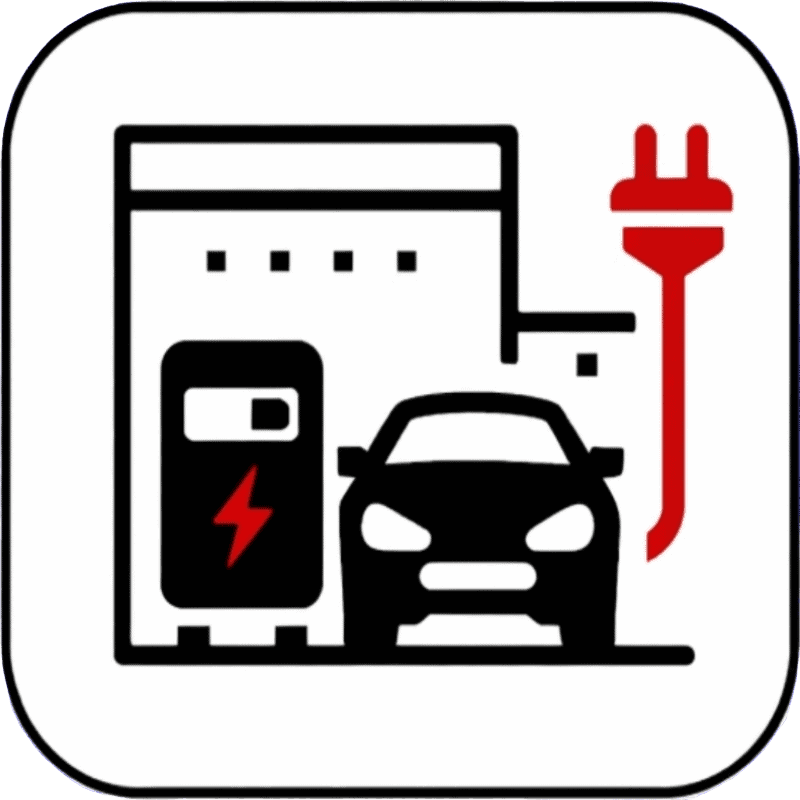 Commercial EV charging points